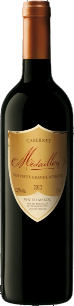 medaillon rouge