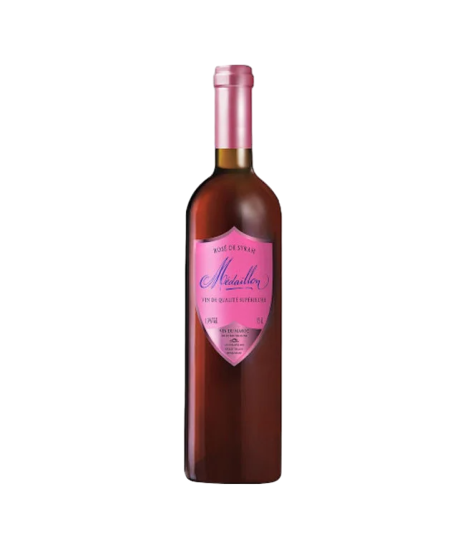 medaillon rose