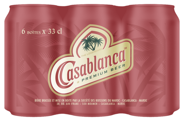 PACK CASABLANCA BOITE 33CL