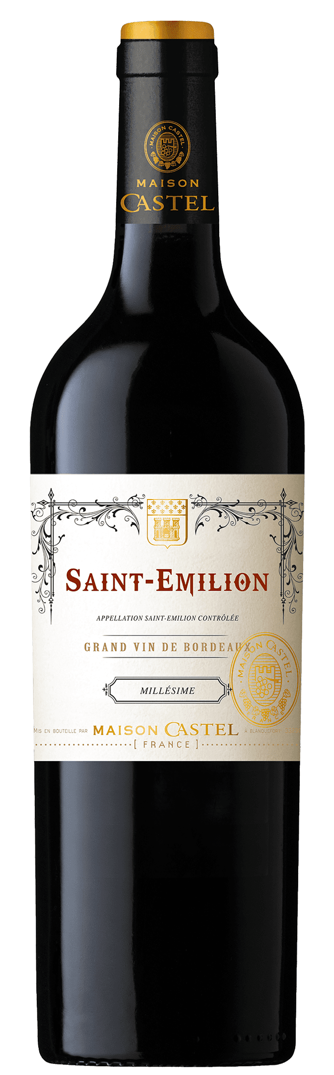 MAISON CASTEL - Saint Emilion Rouge AOC