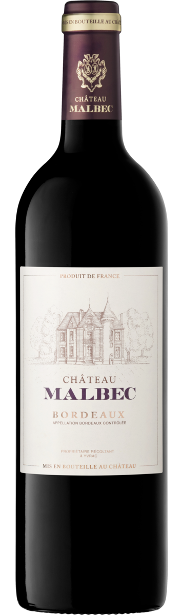 CHÂTEAU MALBEC - Bordeaux Rouge AOC